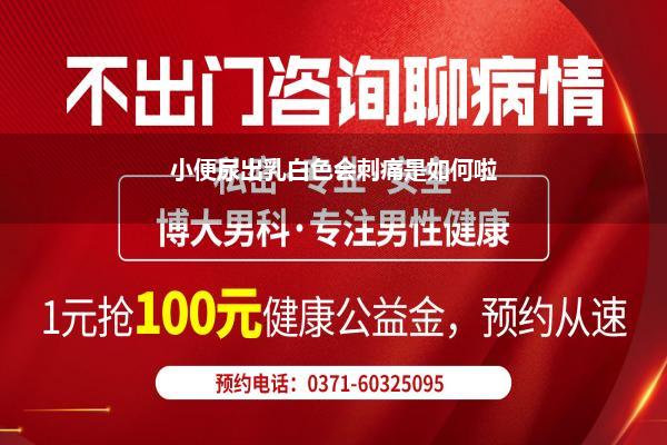 小便尿出乳白色会刺痛是如何啦