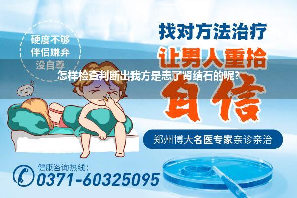 怎样判断我方有肾结石_怎样详情我方是不是肾结石又犯了