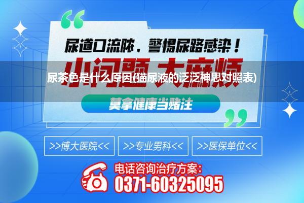 尿茶色是什么原因(猫尿液的泛泛神思对照表)