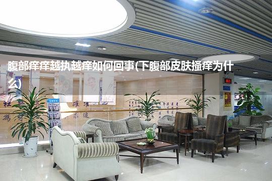 腹部痒痒越执越痒如何回事(下腹部皮肤搔痒为什么)