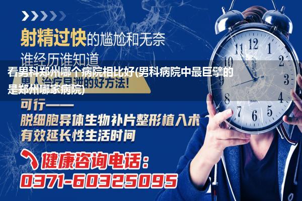 看男科郑州哪个病院相比好(男科病院中最巨擘的是郑州哪家病院)