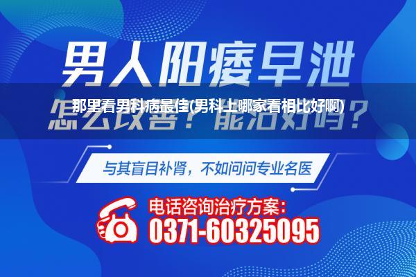 那里看男科病最佳(男科上哪家看相比好啊)