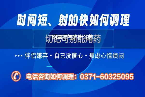 阴囊湿气吃什么药