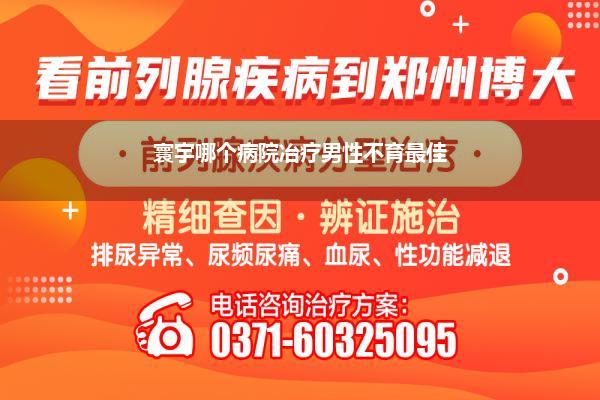寰宇哪个病院冶疗男性不育最佳