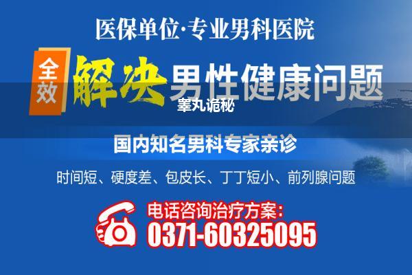 睾丸诡秘